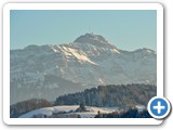 2. Dezember 2013, Herisau, Blick Richtung Alpstein