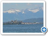 19. April 2015, Zürichsee mit Blick auf Rapperswil